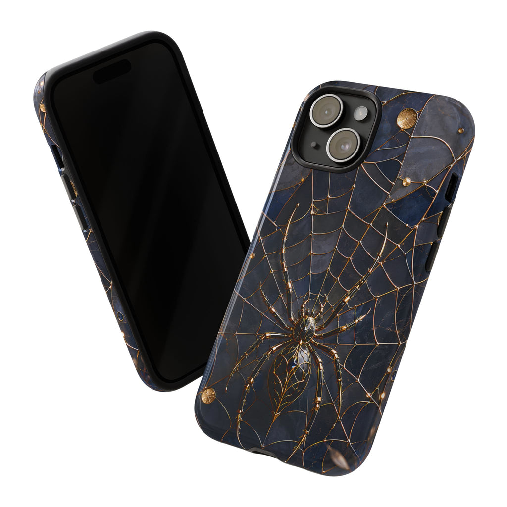 Gothic Spiderweb iPhone Case | Dark Academia Cover