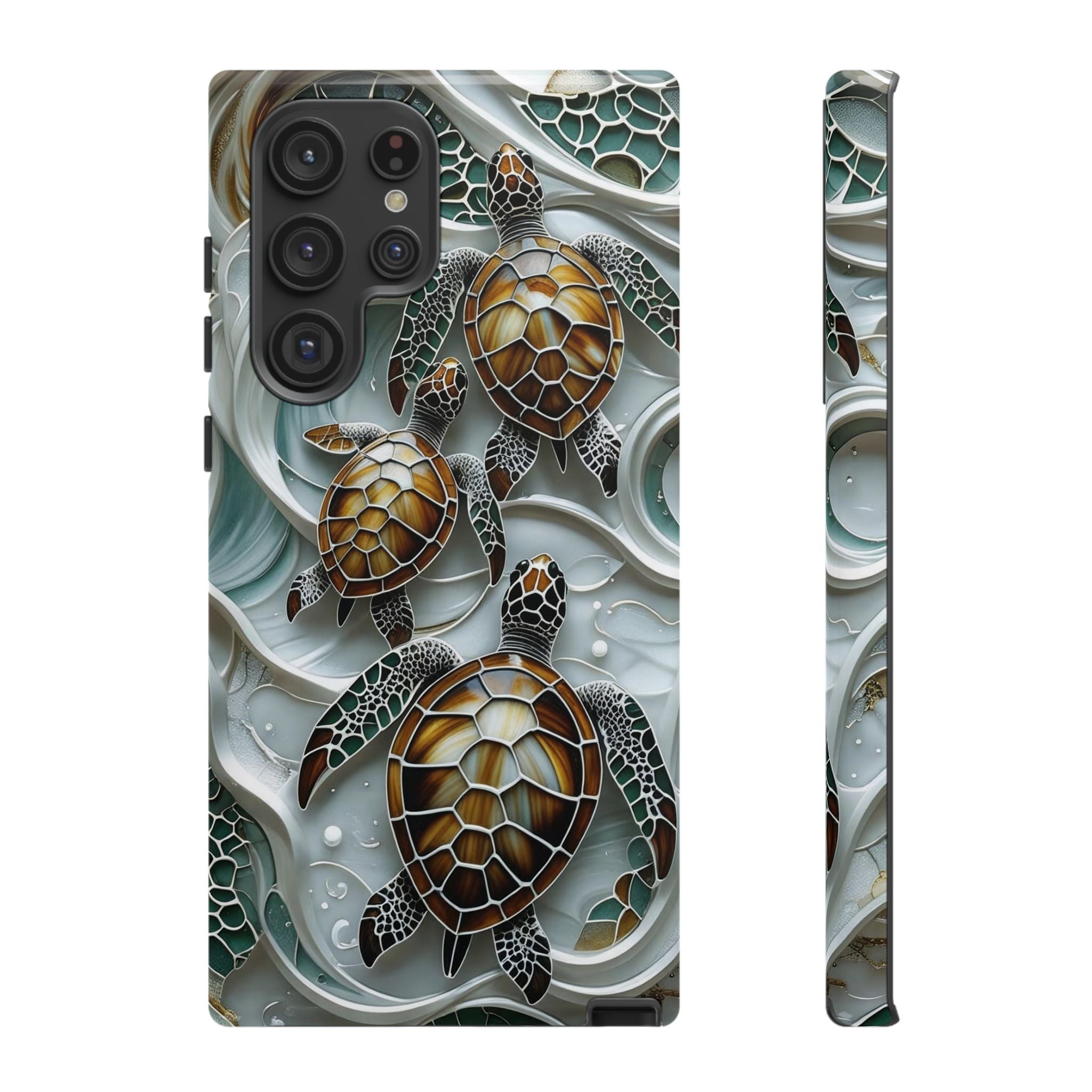 Sea Turtle Samsung Galaxy Case — Ocean Waves Protective Cover