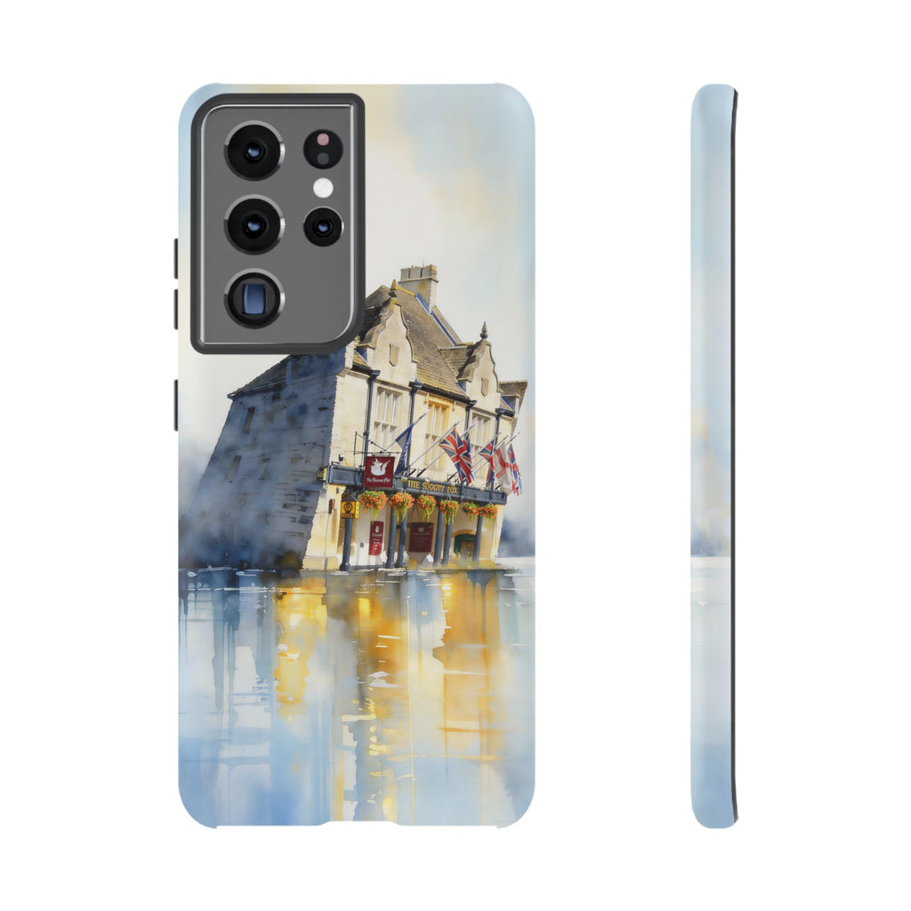 English Village Hotel Aesthetic Samsung Galaxy Phone Case