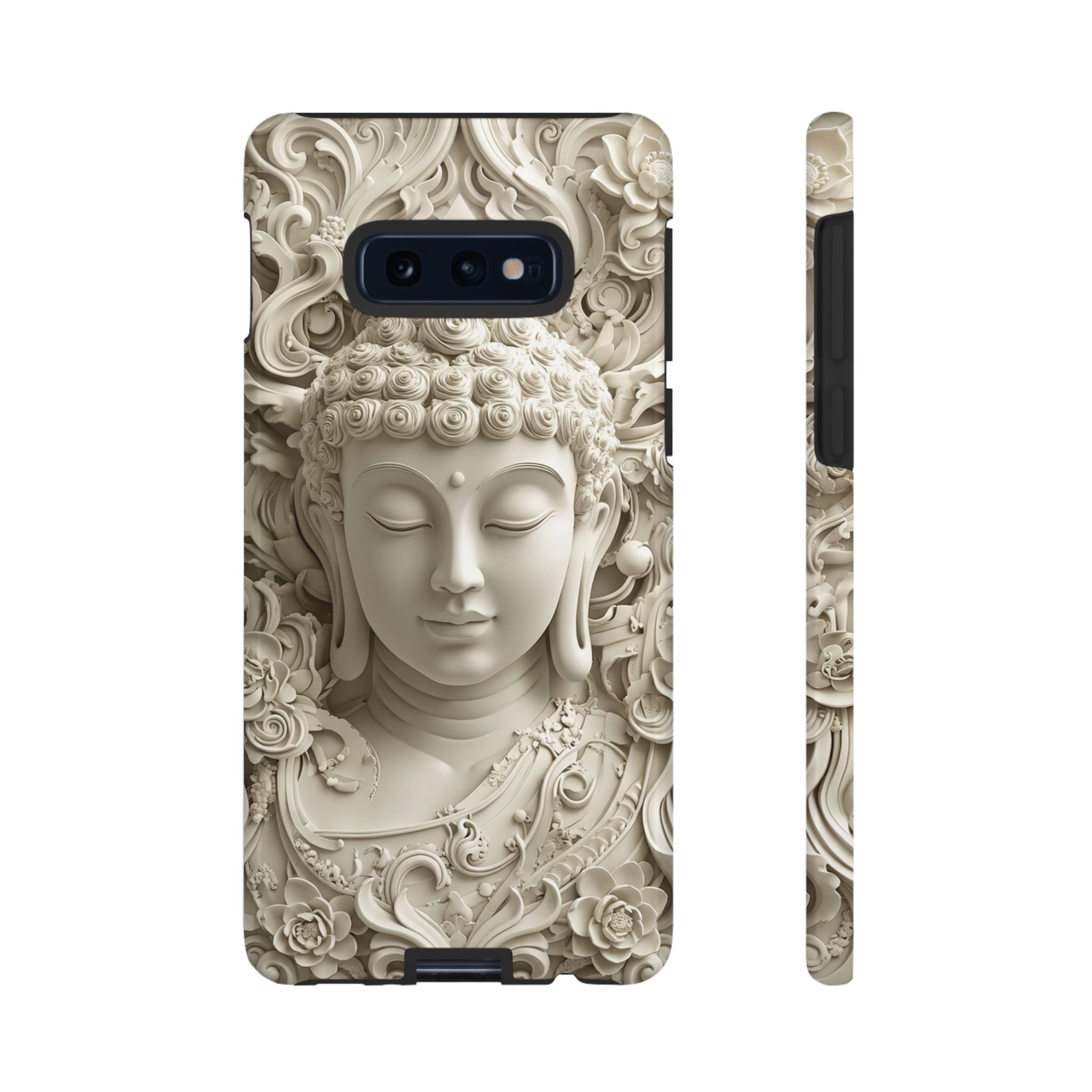 Buddha Relief Samsung Galaxy Case — Serene Zen Protective Phone Cover