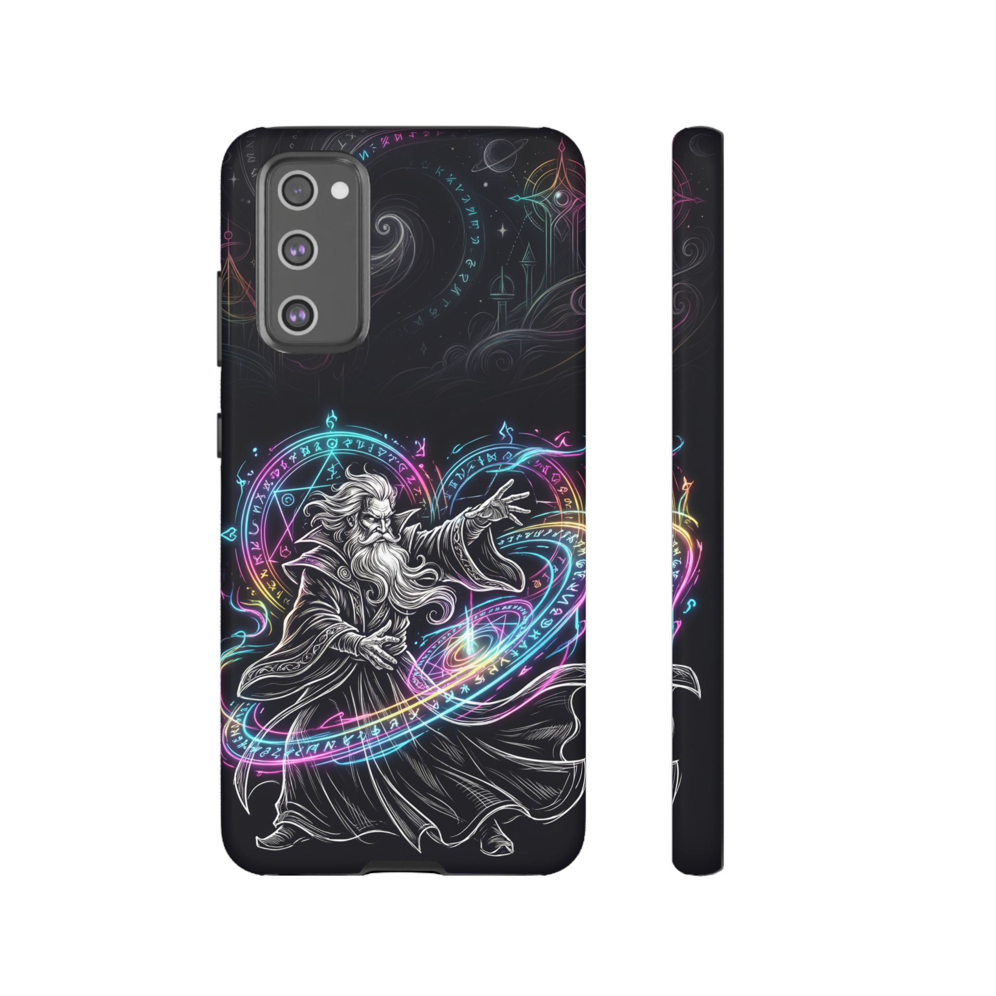 Neon Spell Art Wizard Magic Samsung Galaxy Phone Case