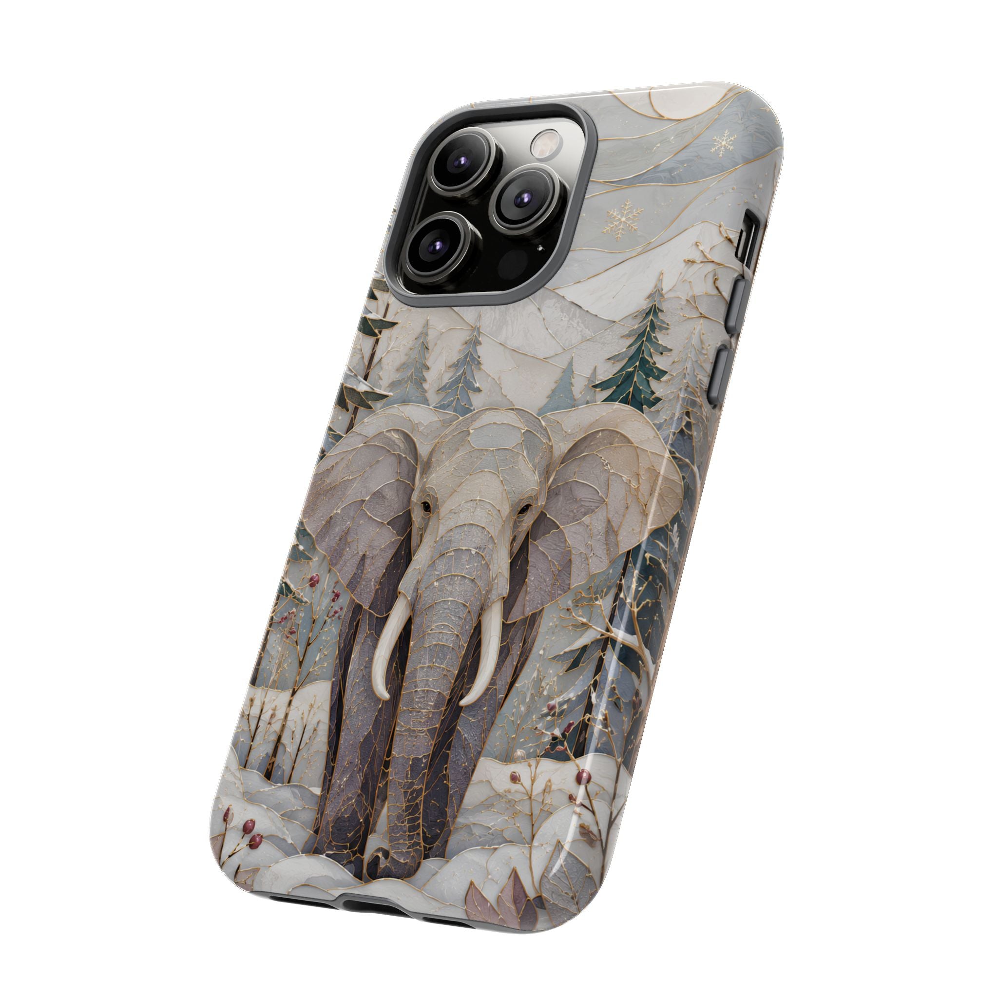 Elephant iPhone Case | Winter Forest iPhone Case