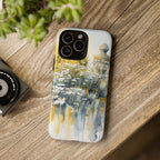 Cover per iPhone "Giardino Fiorito Margherite Acquerello"