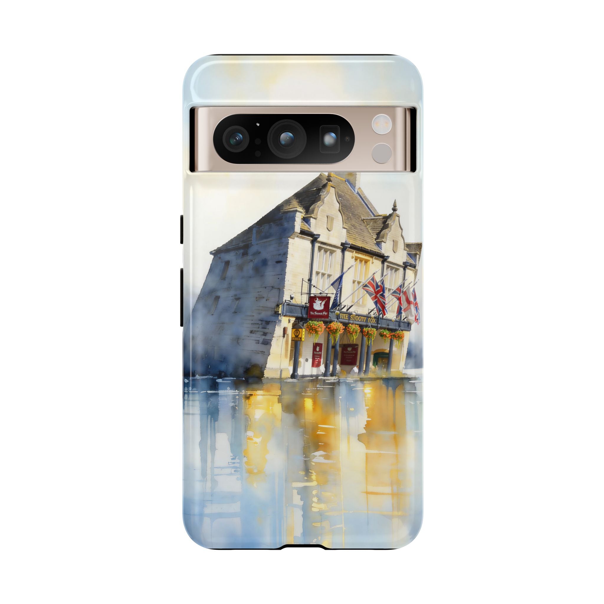 English Village Hotel Aesthetic Google Pixel Phone Case