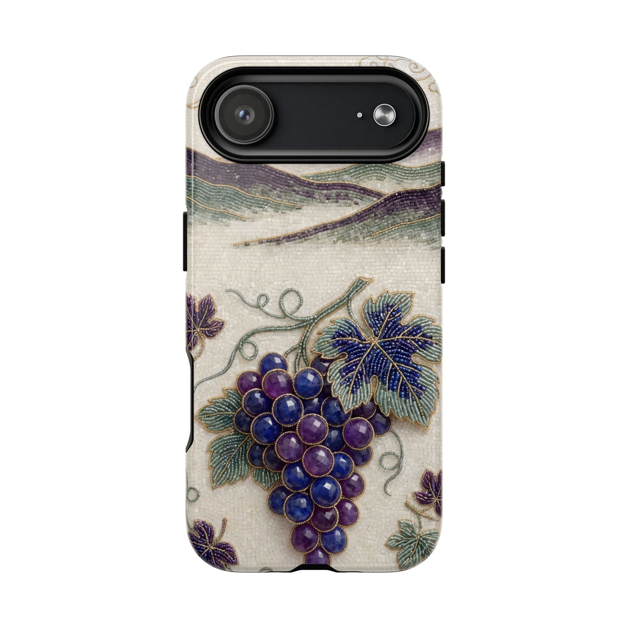 Vintage Grape MagSafe iPhone Case – Botanical Vineyard Art Phone Cover