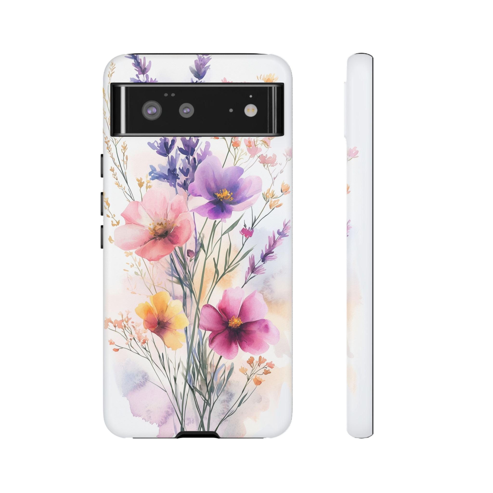 Floral Watercolour Google Pixel Case | Pastel Bouquet