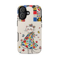 Floral Kitty iPhone Case | Cute Cat