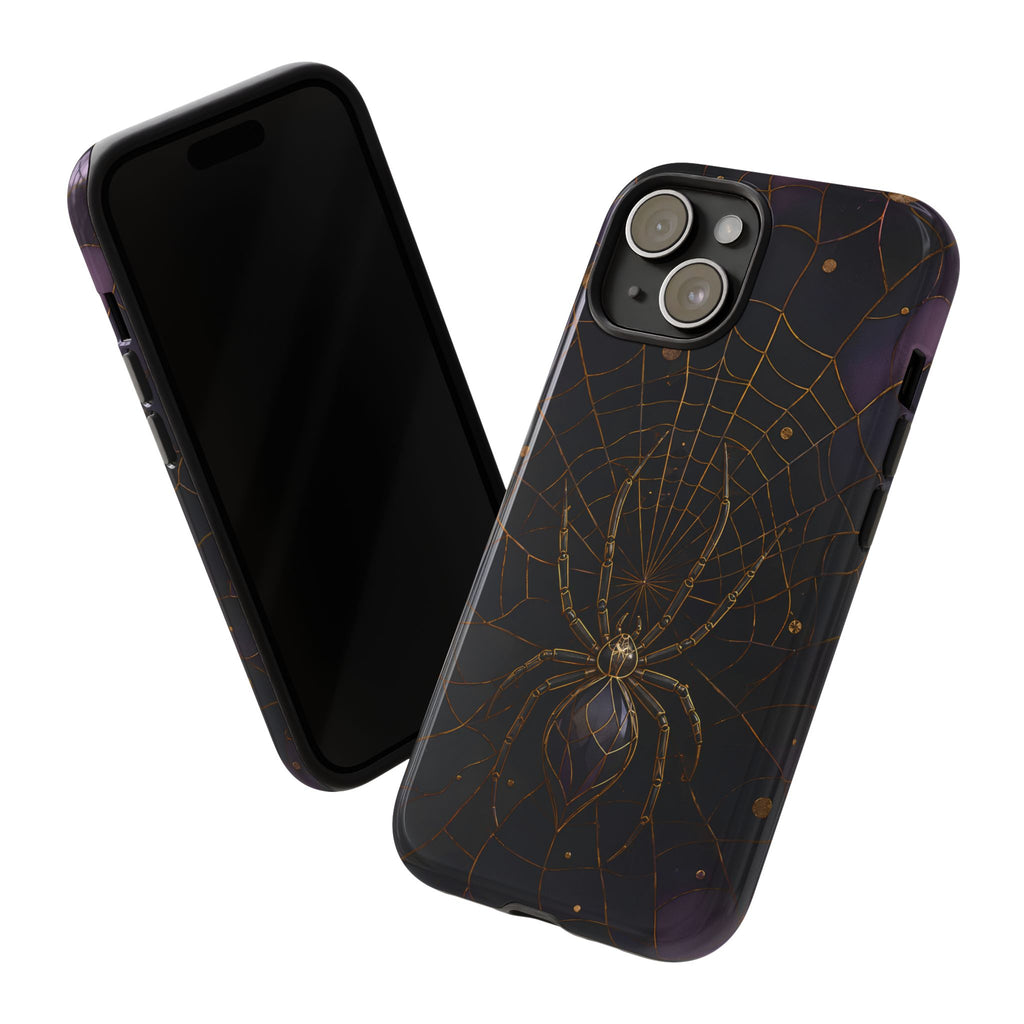 Spider Web iPhone Case | Gothic Spider Art Cover