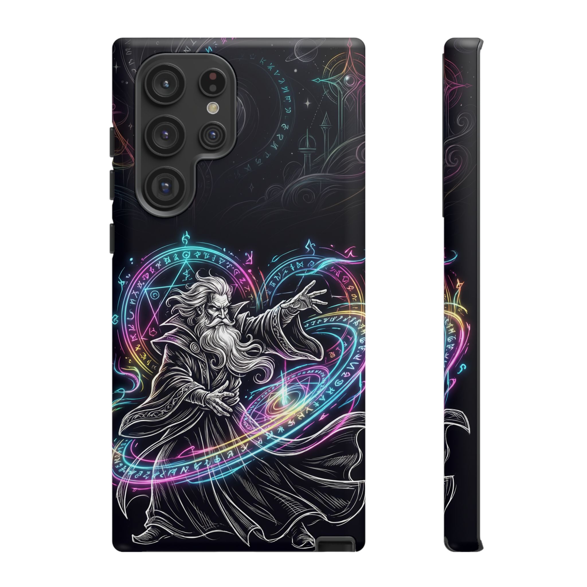 Neon Spell Art Wizard Magic Samsung Galaxy Phone Case