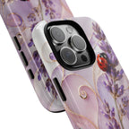 Lavender Ladybug iPhone Case | Floral iPhone Case