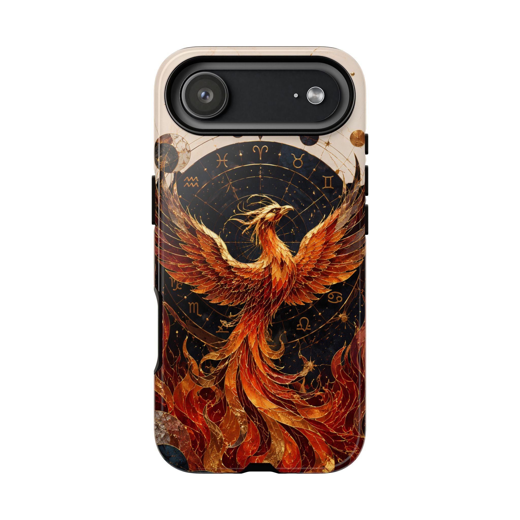 Phoenix iPhone Case | Celestial Fire Bird Case
