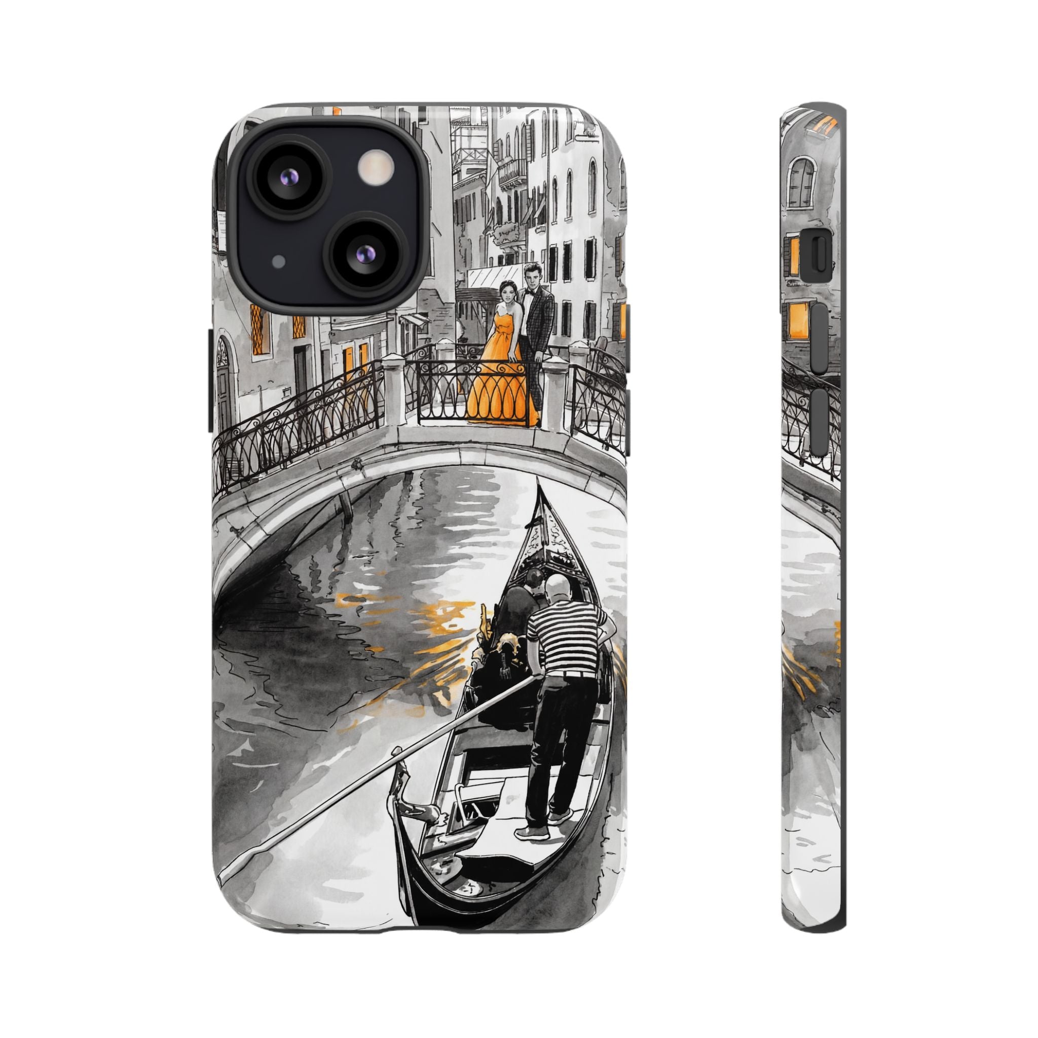 Venice Gondola iPhone Case | Romantic Canal Scene Protective Case