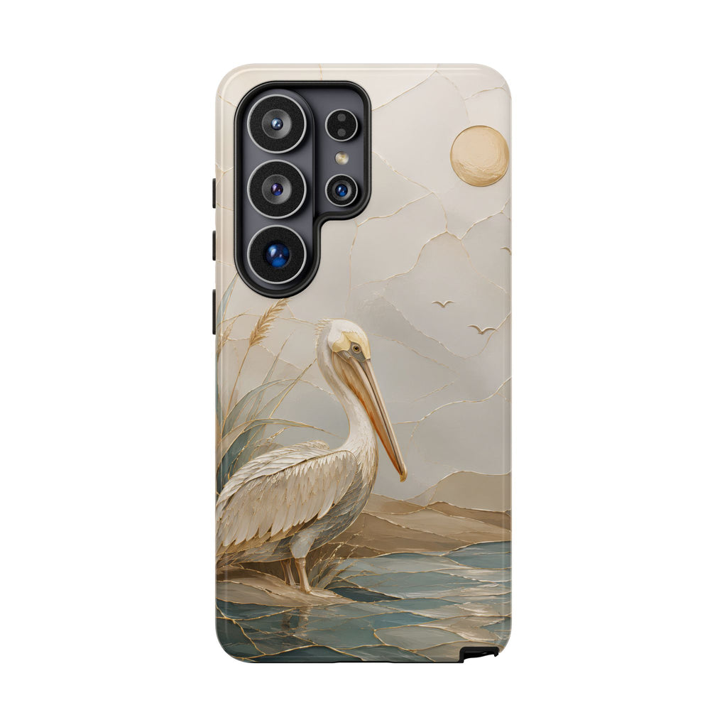 Pelican Samsung Galaxy Phone Case | Coastal Bird Phone Case