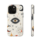 Mystic Eye iPhone Case | Celestial Moon & Star