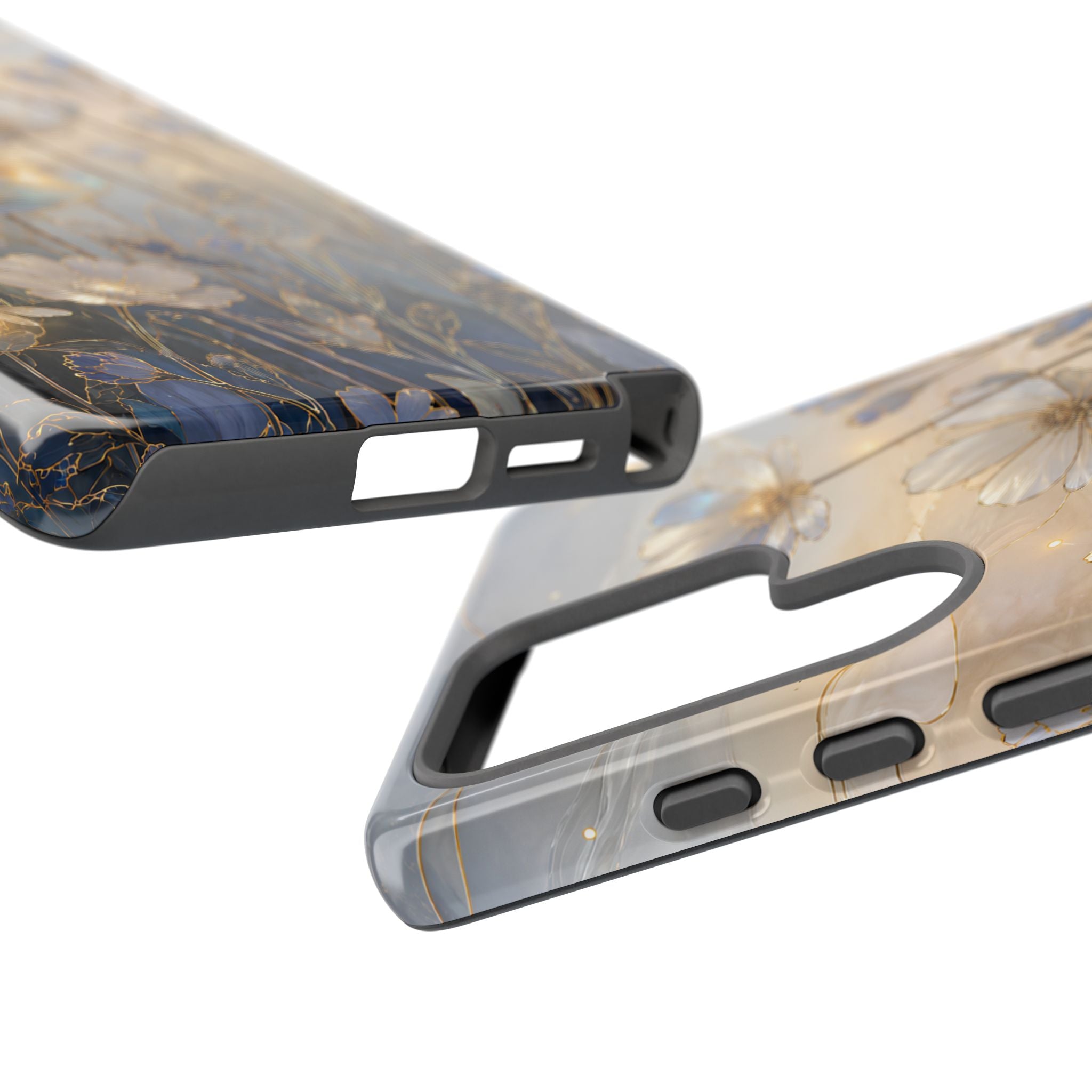 Moonlit Wildflower Samsung Galaxy Phone Case | Firefly Meadow Art Cover