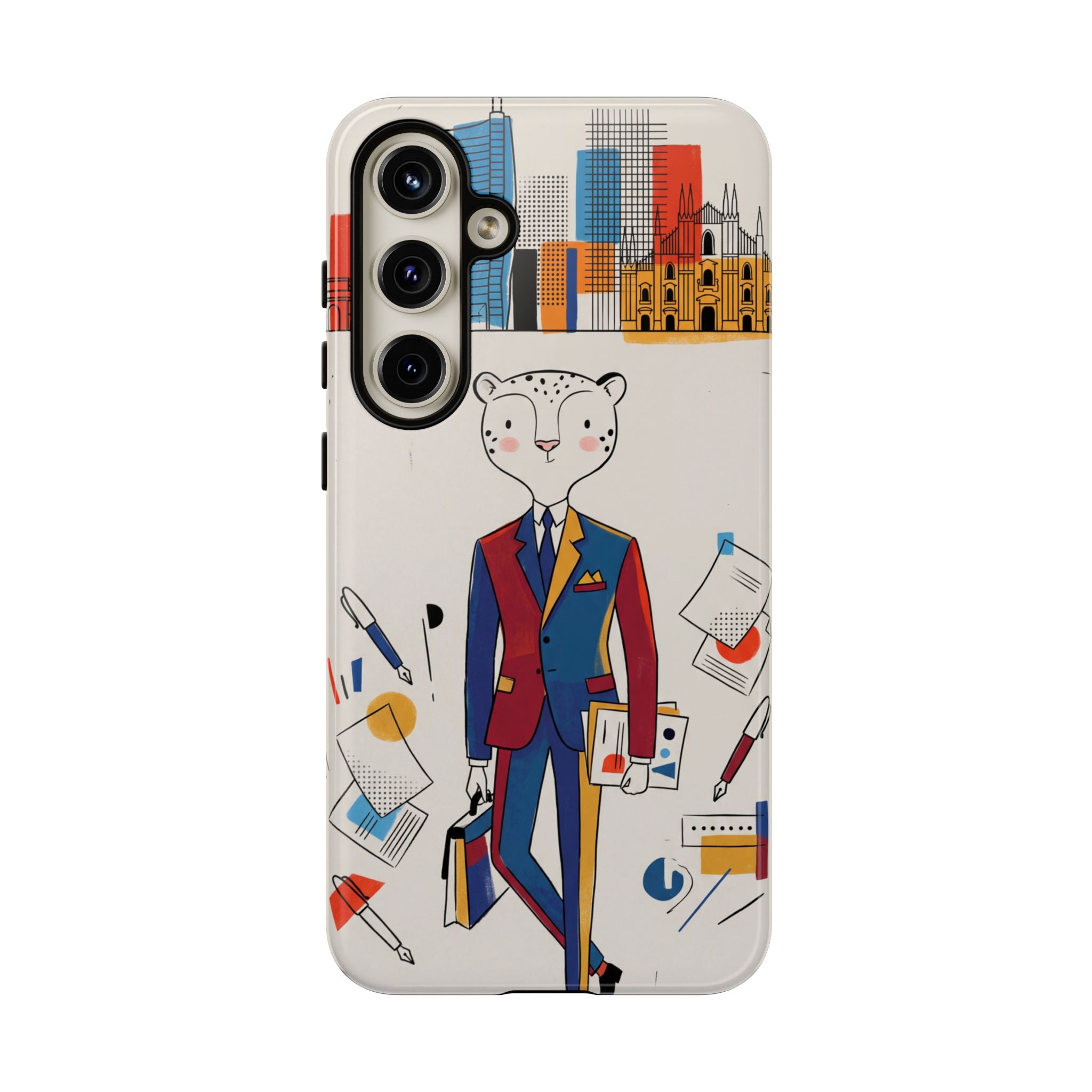 Leopard Executive Samsung Galaxy Phone Case