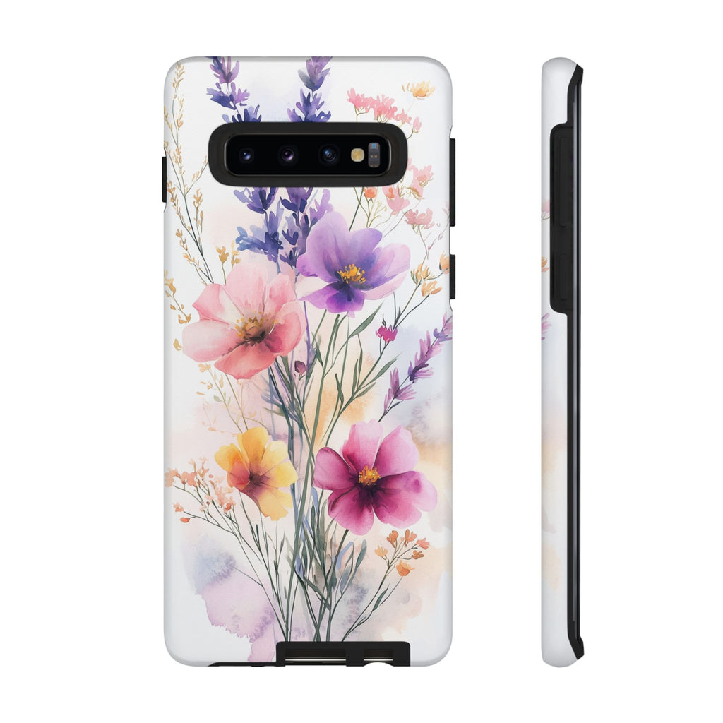 Floral Watercolour Samsung Galaxy Case | Pastel Bouquet