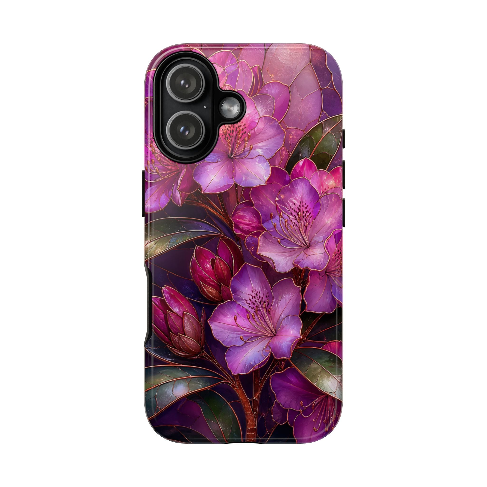 Purple Floral iPhone Case | Dark Botanical iPhone Case