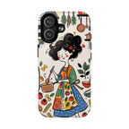 Whimsical Chef Kitchen Illustration MagSafe iPhone Case