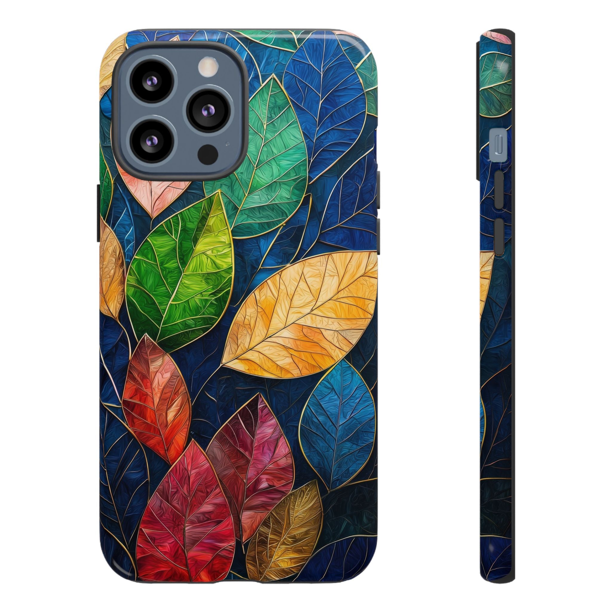 Colourful Autumn Leaves iPhone Case