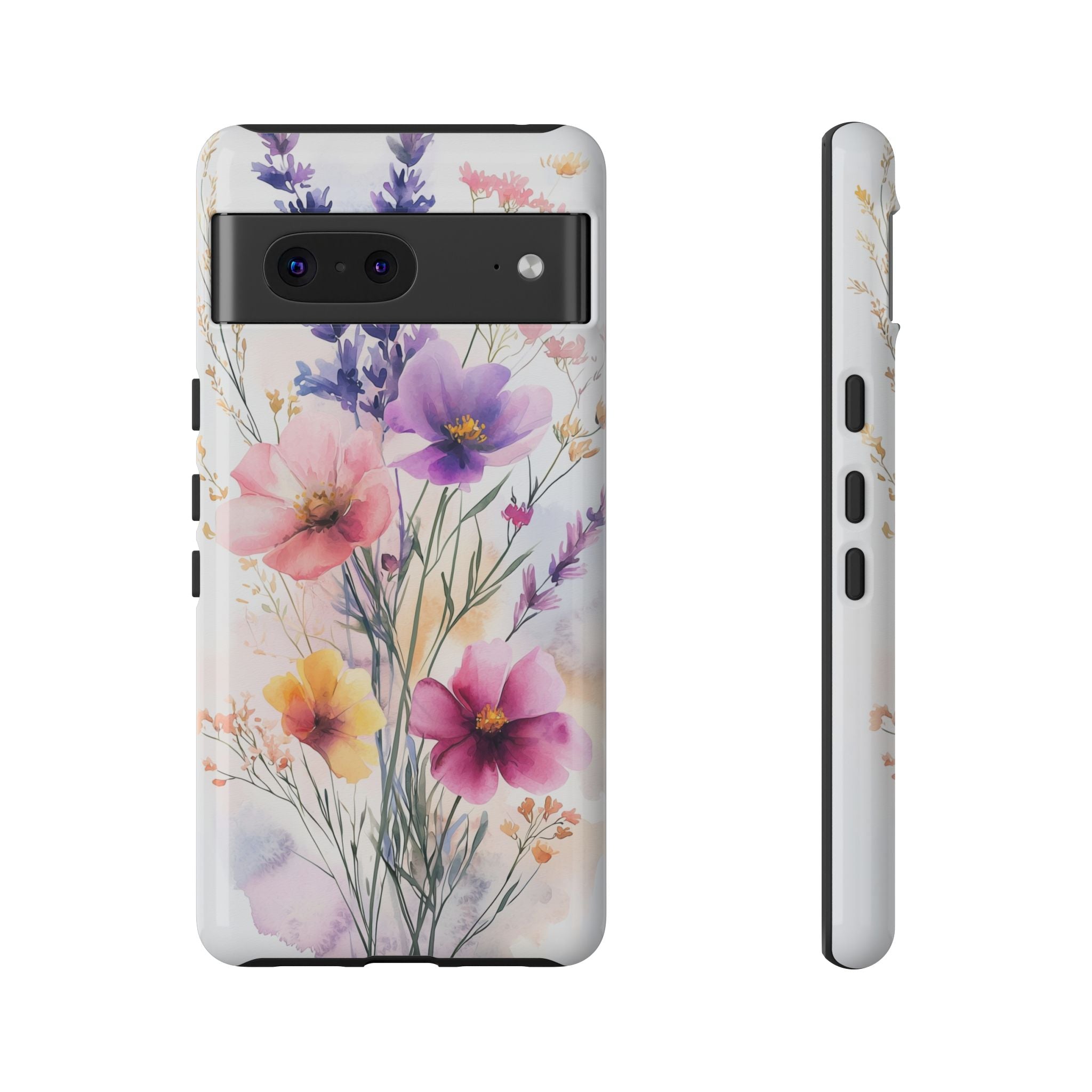 Floral Watercolour Google Pixel Case | Pastel Bouquet