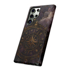 Vintage Astrology Compass Samsung Galaxy Phone Case | Celestial Zodiac Phone Case