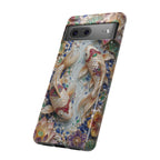 Koi Pond Tough Google Pixel Phone Case | Ornamental Lotus & Koi Fish Protective Cover