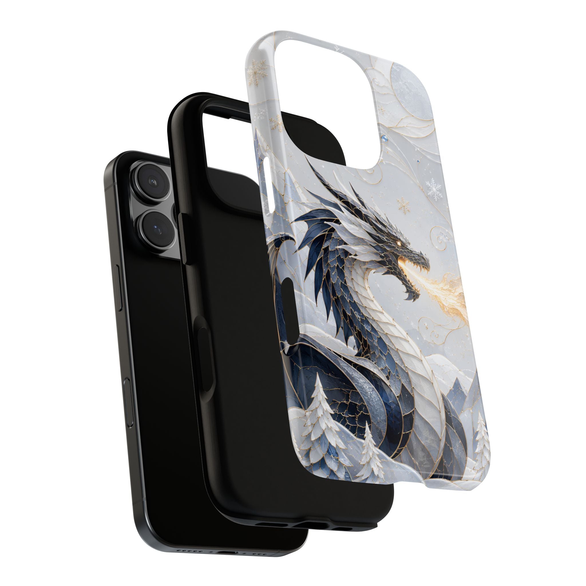 Ice Dragon iPhone Case | Winter Dragon iPhone Case