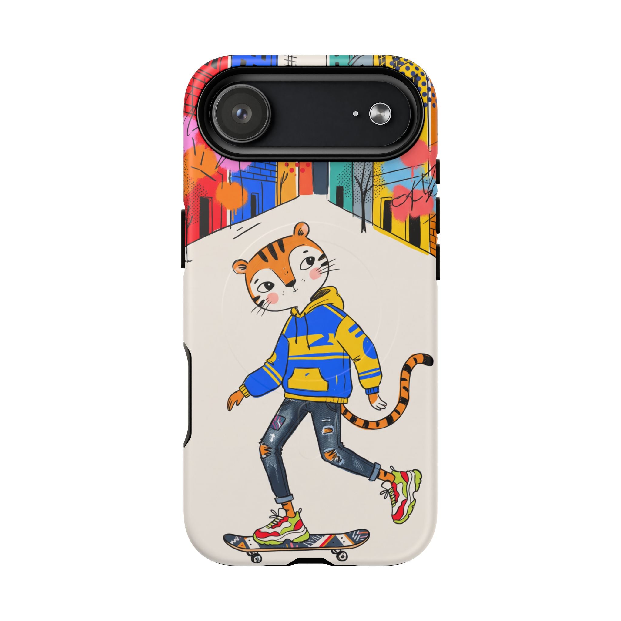 Skater Tiger MagSafe iPhone Case