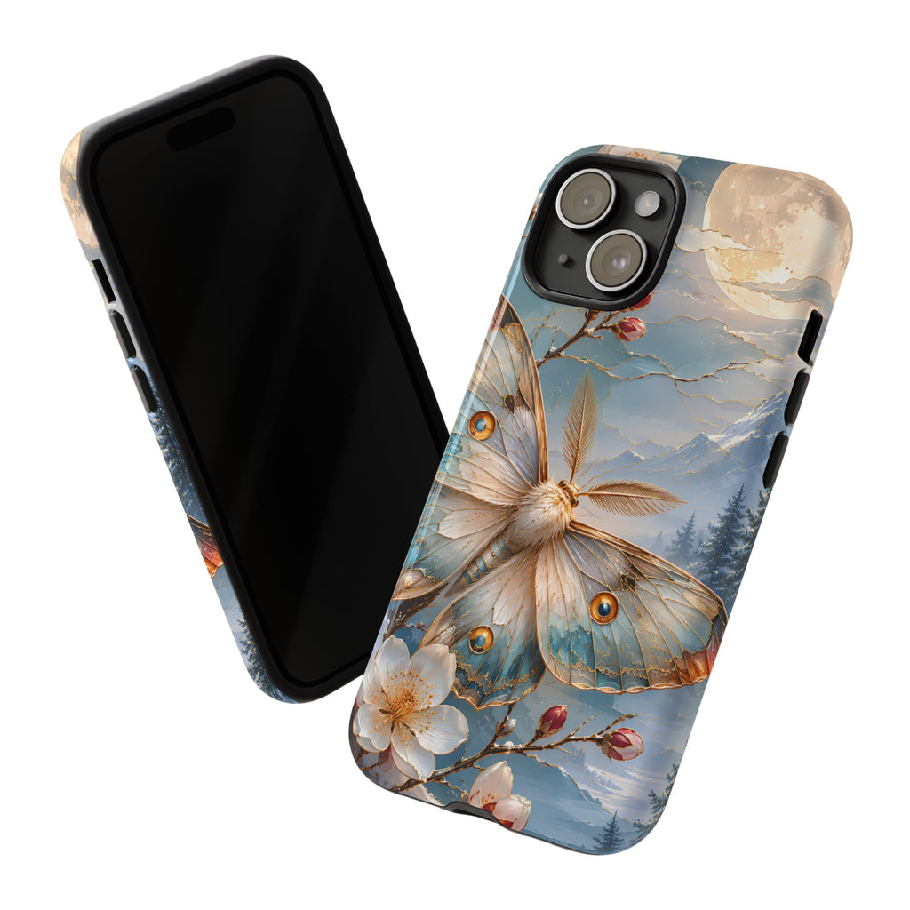 Luna Moth iPhone Case | Cherry Blossom iPhone Case