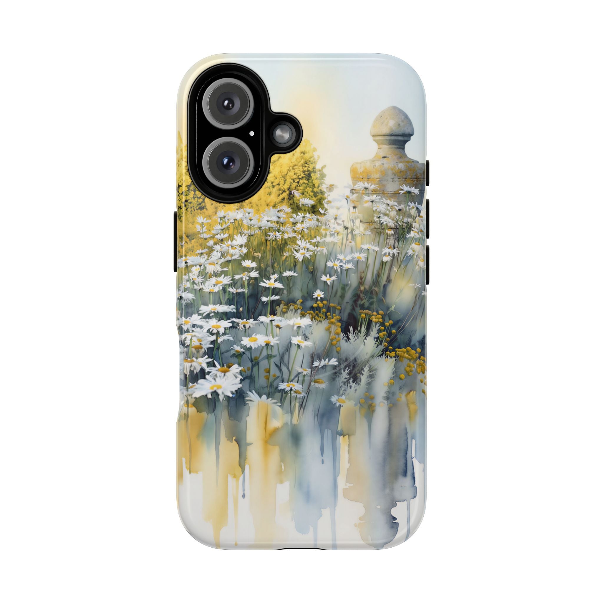 Watercolor Floral Daisy Garden MagSafe iPhone Case
