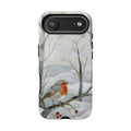 Robin iPhone Case | Winter Bird iPhone Case