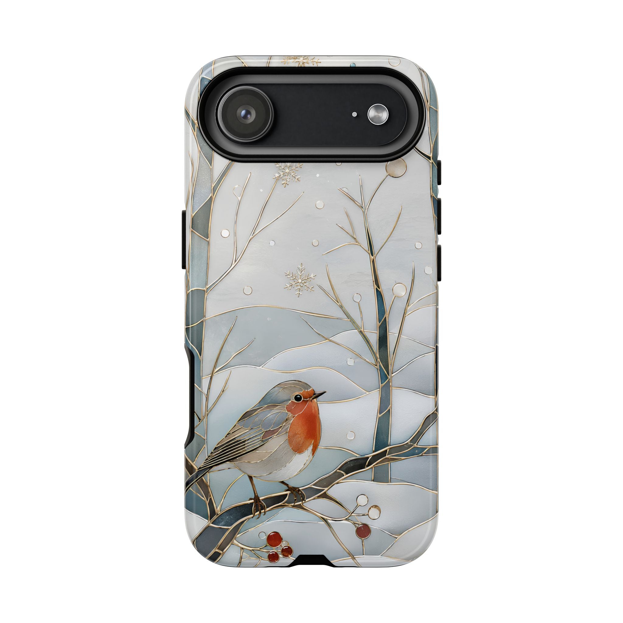 Robin iPhone Case | Winter Bird iPhone Case