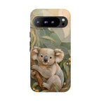 Koala Google Pixel Phone Case | Eucalyptus Botanical Cover