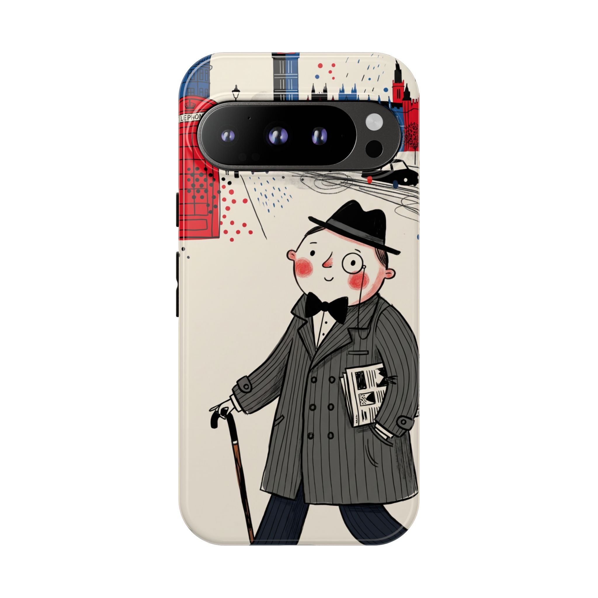 Detective in London Google Pixel Phone Case