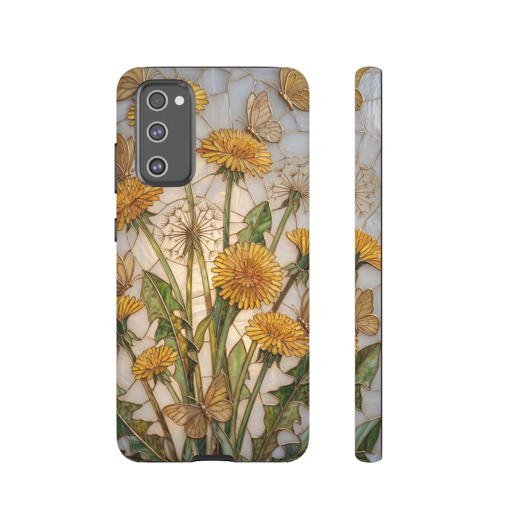 Dandelion Bouquet Tough Samsung Galaxy Case — Floral Botanical Protective Cover