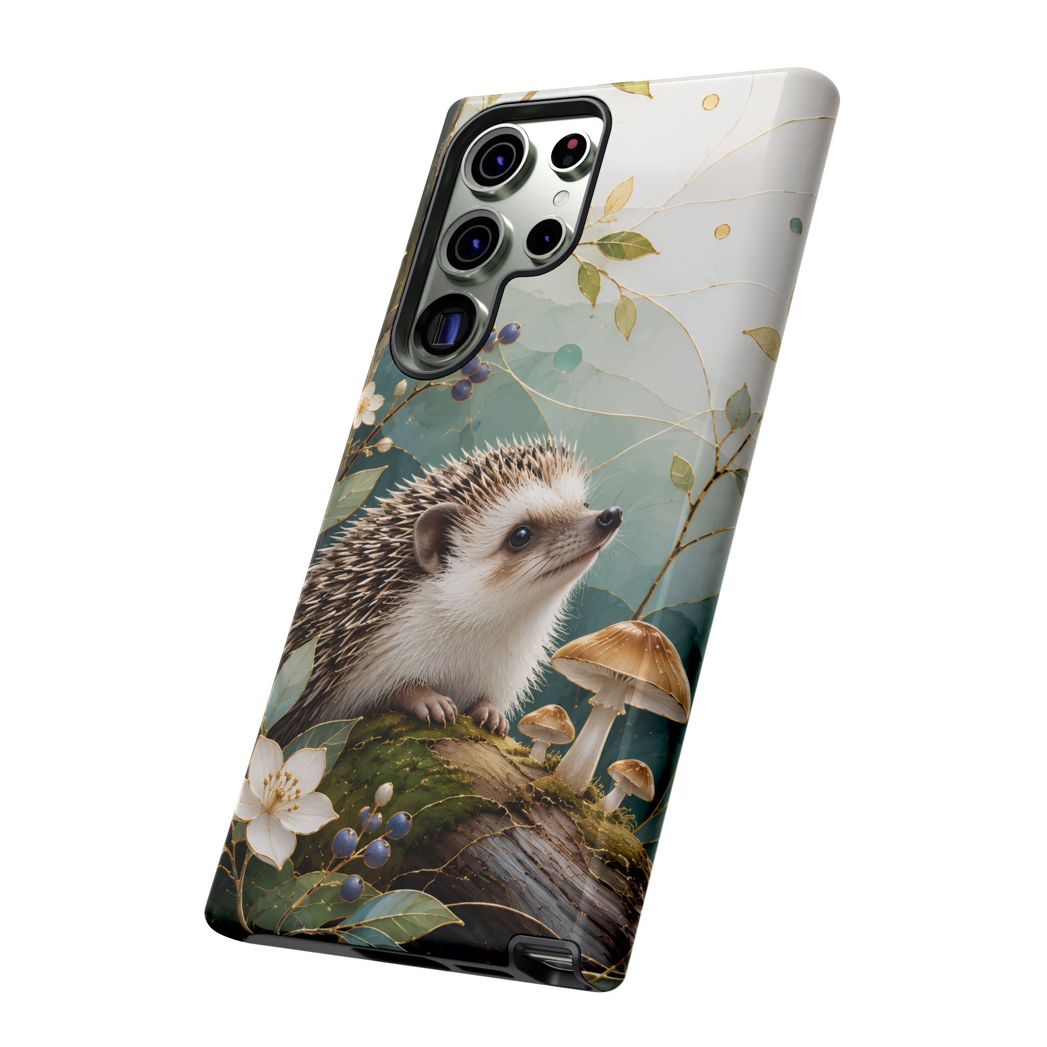 Hedgehog Samsung Galaxy Phone Case | Woodland Phone Case