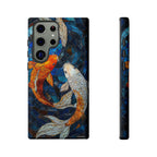 Custodia resistente per Samsung Galaxy a forma di pesce koi