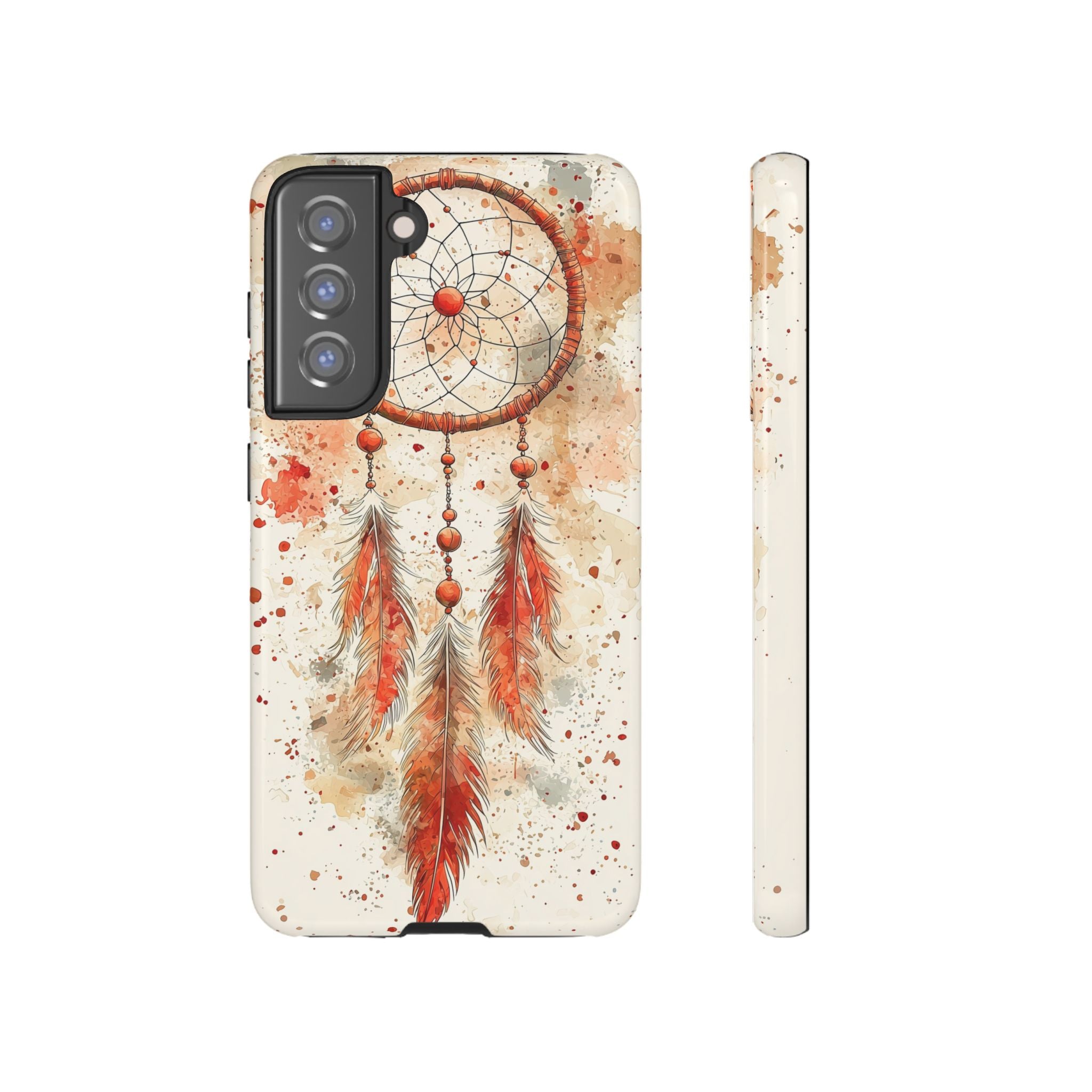 Dreamcatcher Tough Samsung Galaxy Case | Watercolour Feather