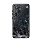 Gothic Bat Samsung Galaxy Phone Case | Moonlit Forest Phone Case