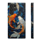 Custodia resistente per Samsung Galaxy a forma di pesce koi