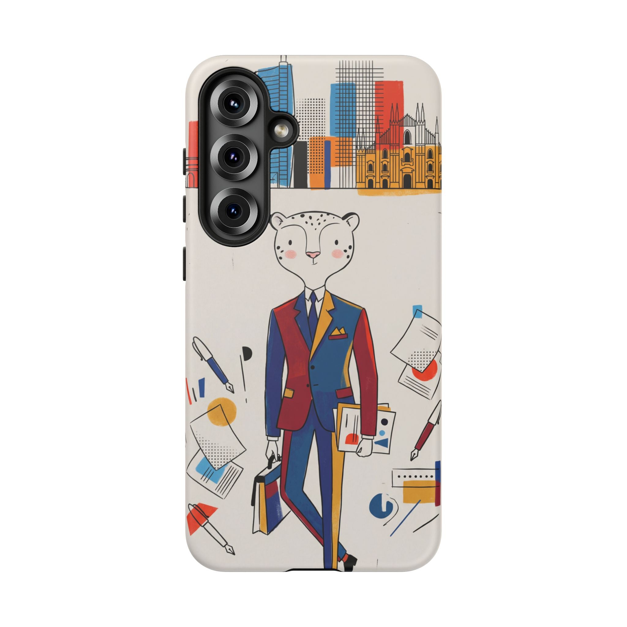 Leopard Executive Samsung Galaxy Phone Case