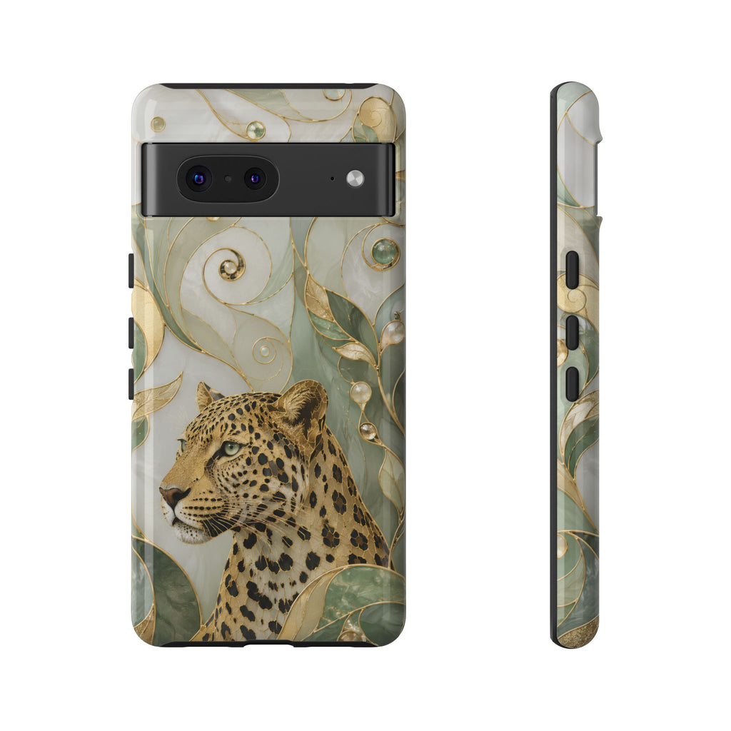 Leopard Google Pixel Phone Case | Elegant Big Cat Art Cover