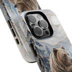 Grizzly Bear iPhone Case | Winter Wildlife iPhone Case