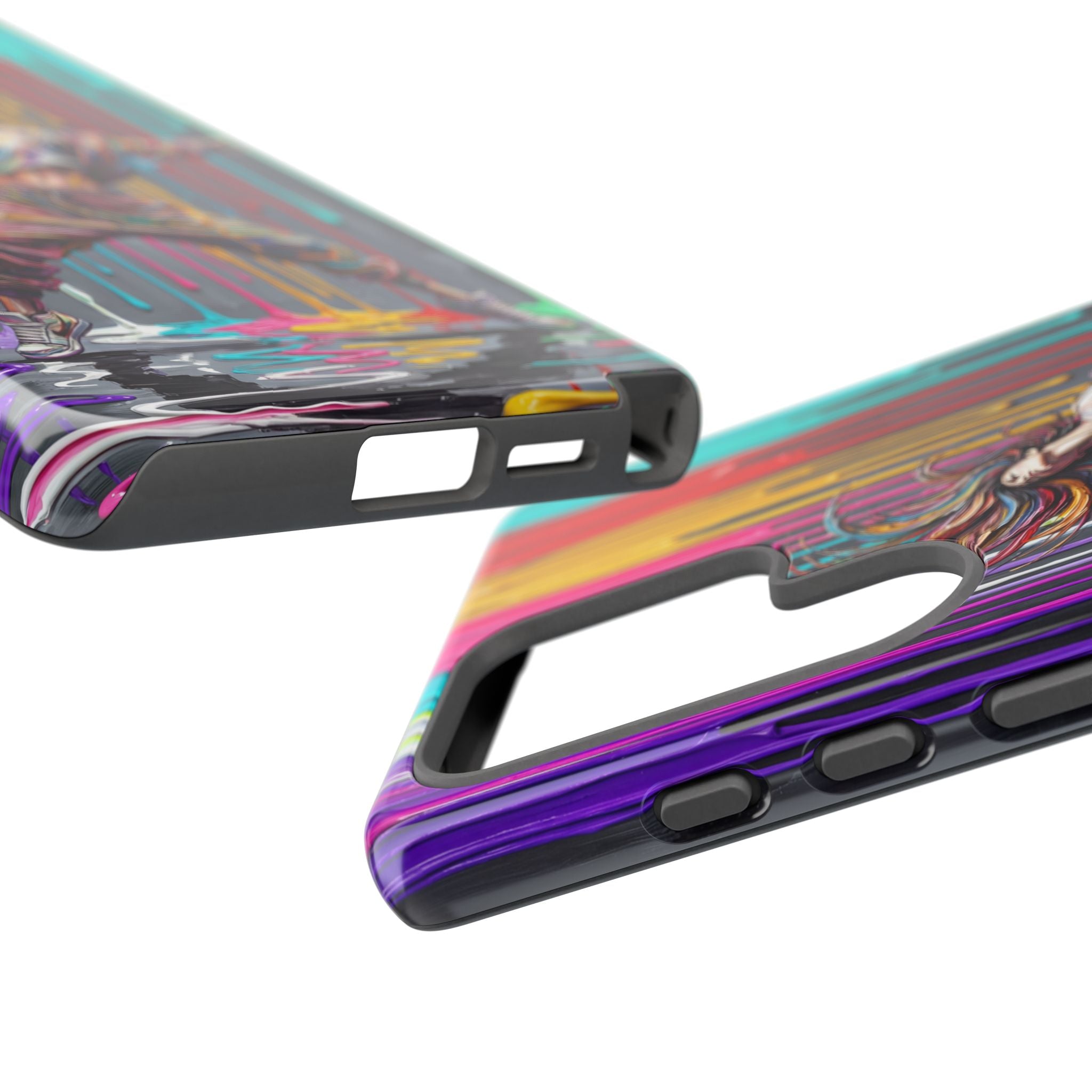 Samsung Galaxy Phone Case | Colorful Street Dance Drip Design