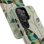 Butterfly Samsung Galaxy Phone Case | Stained Glass Phone Case