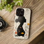 Floral Silhouette iPhone Case | Botanical Woman