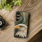 Bald Eagle Samsung Galaxy Phone Case | Patriotic Wildlife Art Cover