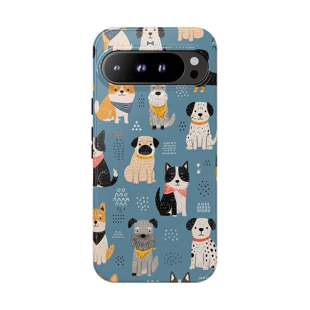 Dog Lover Google Pixel Phone Case | Cute Dog Pattern Cover