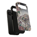 Gemstone Spider Moon Google Pixel Phone Case | Boho Floral Protective Tough Case